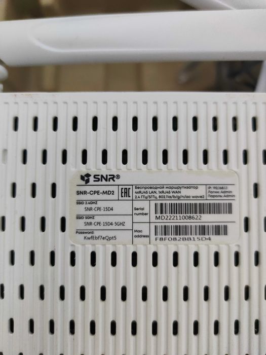 Вайфай роутер рабочая