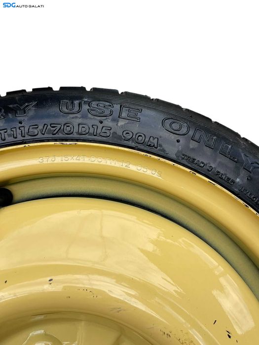Roata Janta Rezerva Tabla Slim Subtire 5x114,3 115 70 15 R15 Mazda 323 1992 - 2003 [B4191]