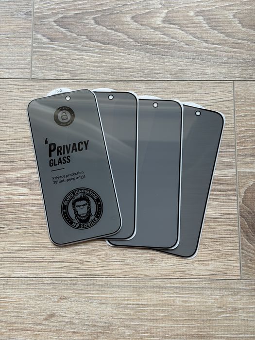 Folie de sticlă securizată Iphone 16 Pro - normala şi privacy
