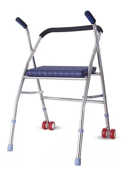 Складные ходунки с сиденьем