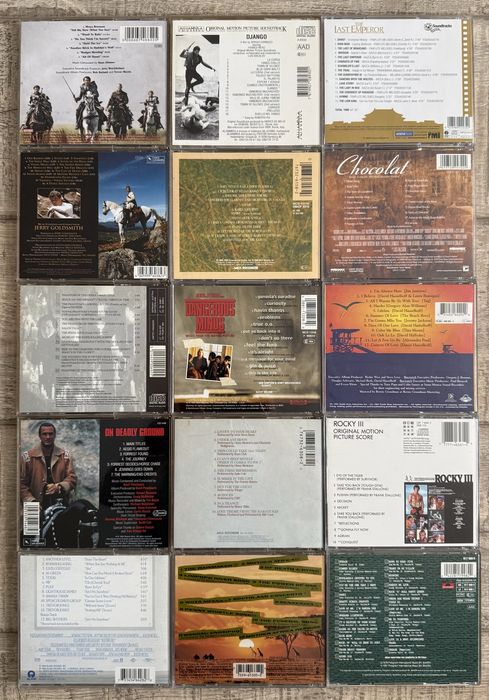 Lot 60 cd-uri - Coloane sonore cu muzica din filme (Soundtrack)