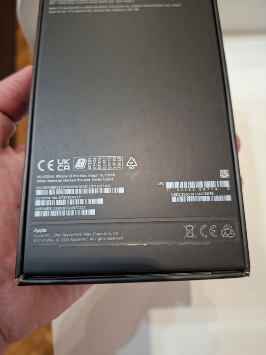 Перфектен Iphone 13 Pro Max 128gb Graphite