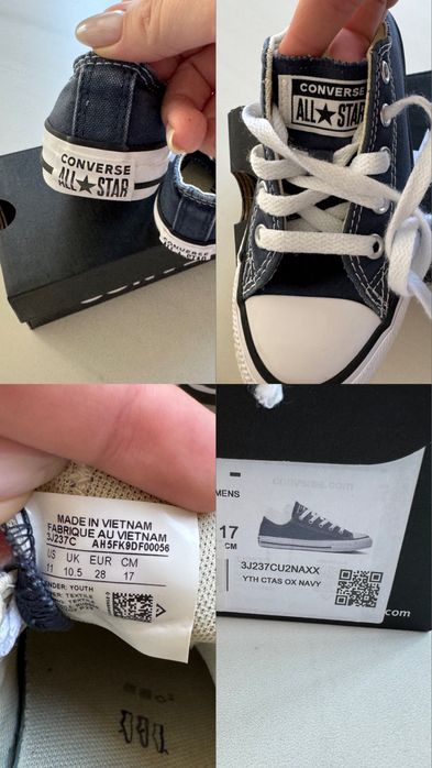 Кеды Converse детские