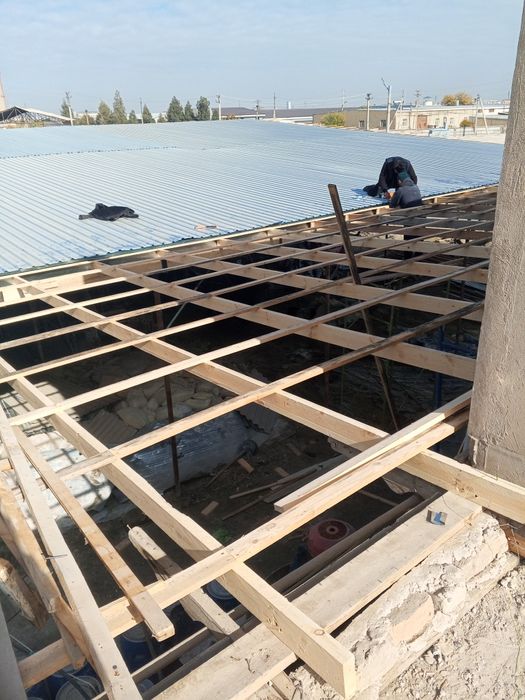 Krisha ,pol patalok ishlarini qilamiz