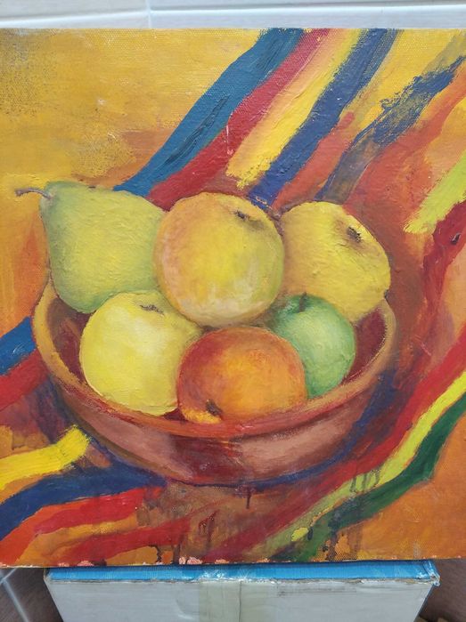 Картина маслом. Фрукты.