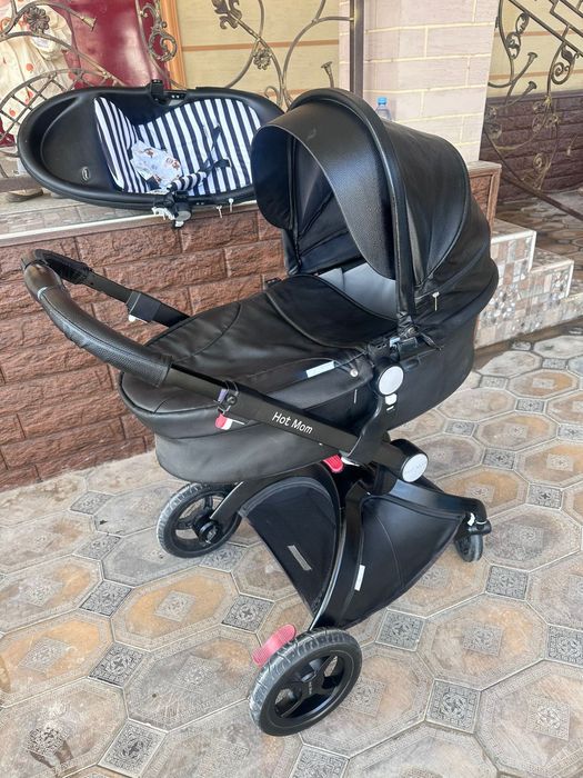 Коляска 2в1 красивая