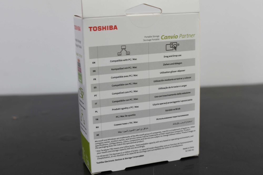 Vand Hard Disk Extern Portabil Toshiba Canvio Partner 2Tb Sigilat