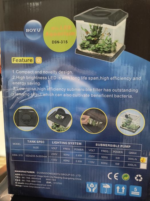 Acvariu Boyudsl 315
