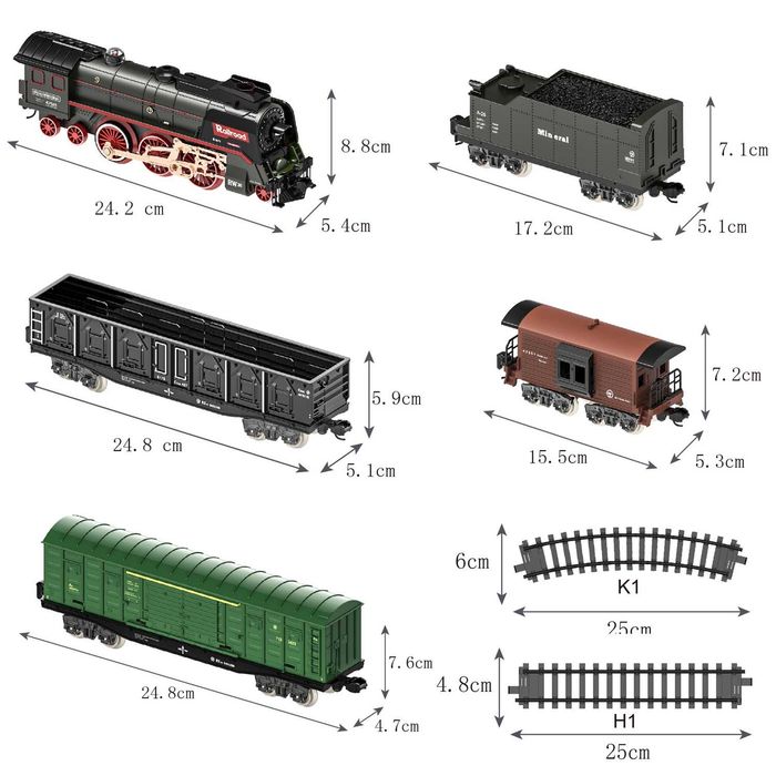 Железная дорога RAINYROAD для самых послушных мальчиков, с любовью