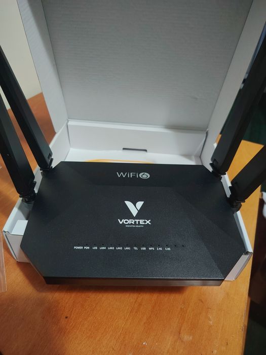 GPON Wi-Fi 6 router vortex