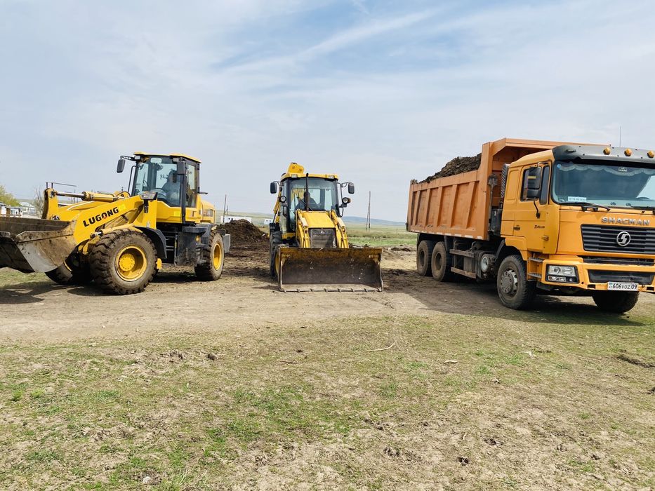 Услуги экскаватора-погрузчик, гидромолоты