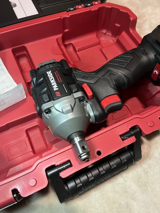 ЧИСТО НОВ ИМПАКТ Parkside Performance D3 С НАКОВАЛНЯ НА 1/2