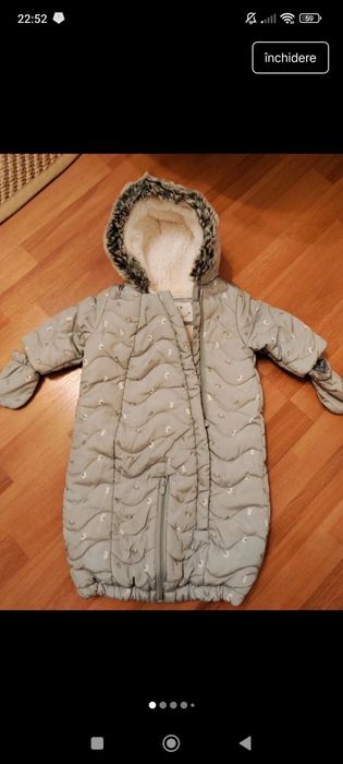 Combinezon/sac dormit bebe 1-3 luni