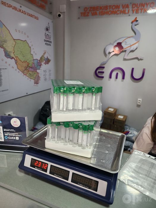 Пробирка с зелёной крышкой для плазмолифтинга