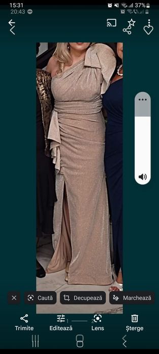 Rochie divina model unicat