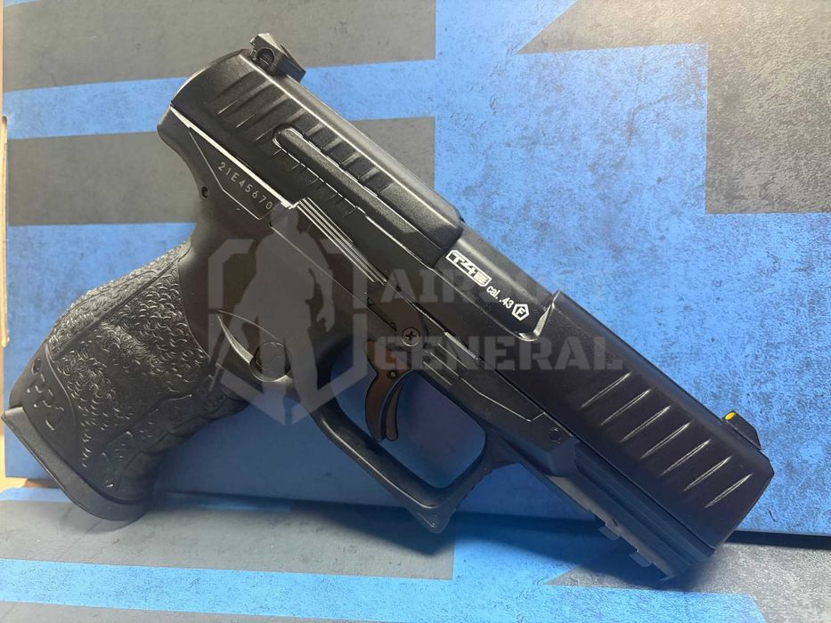 Cel mai puternic pistol paintball7.5jWalther cal.43bile cauciuc vopsea