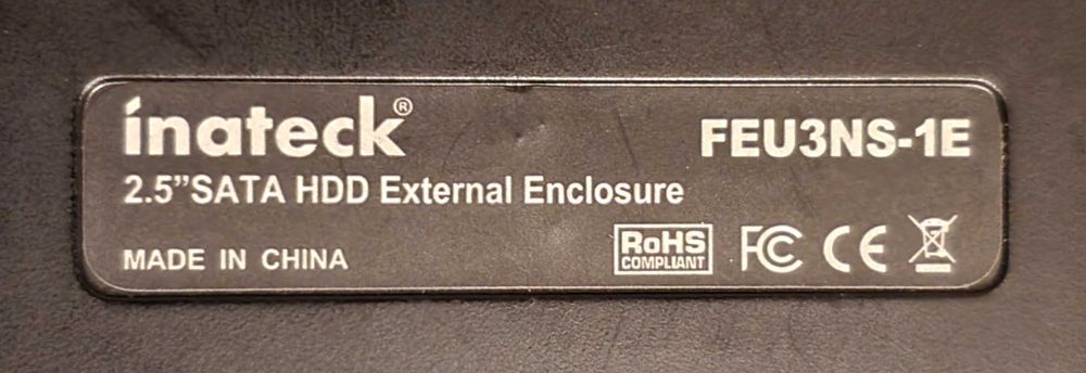 Кутия за външен диск 2.5 инча SATA, 600 MB/s, USB 3.0