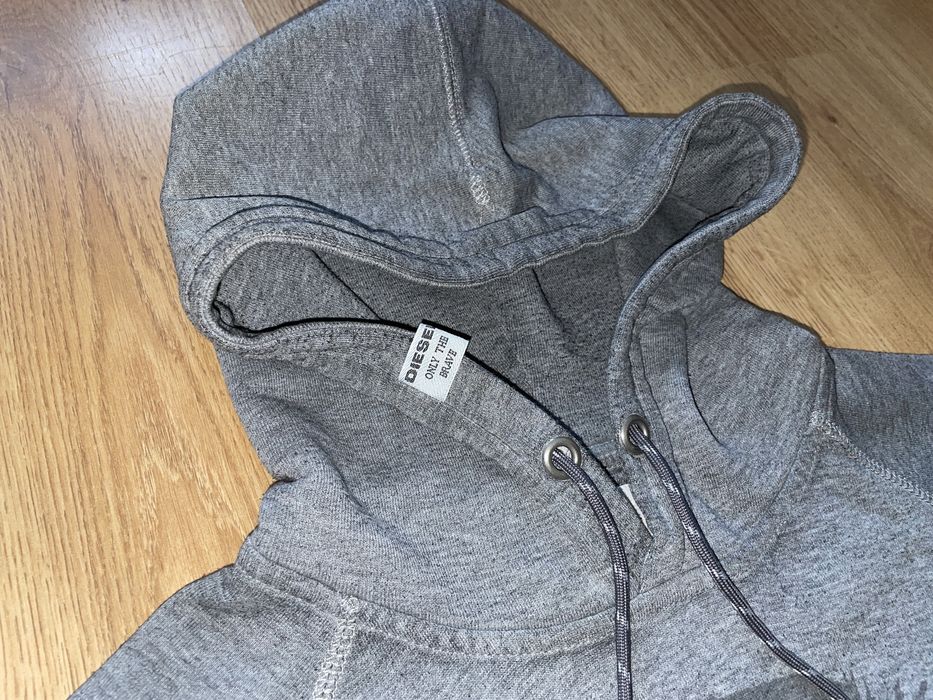 Diesel Grey Hoodie M