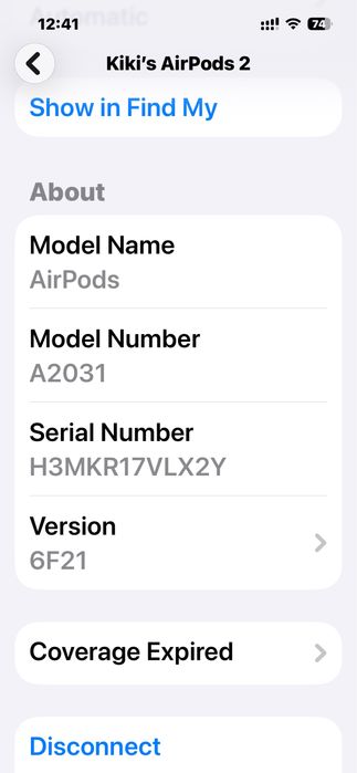 Apple AirPods 2 генерация