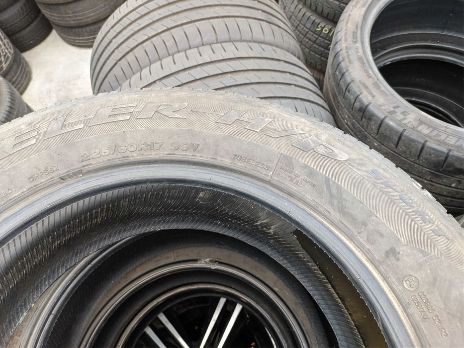 4бр Летни гуми 225 60 17 - Bridgestone - DOT 2023