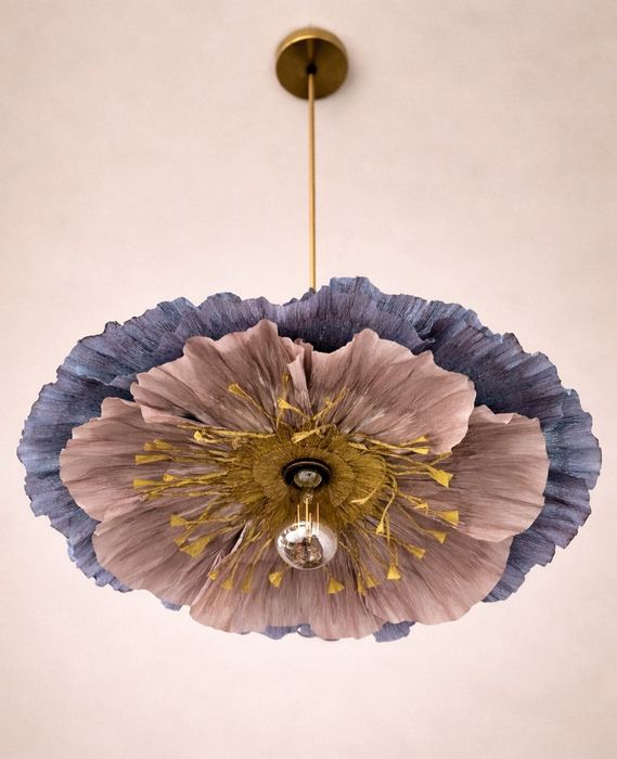 Candelabru lustră deosebită florală