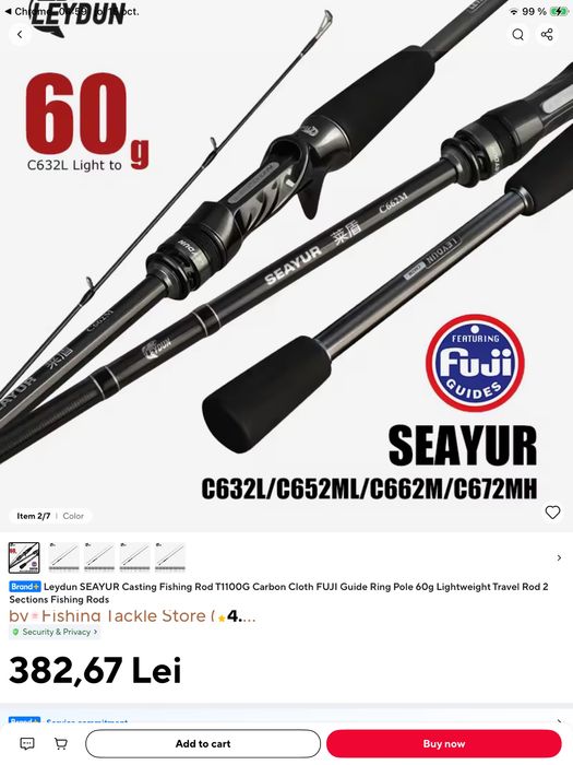 Lansete baitcasting bfs