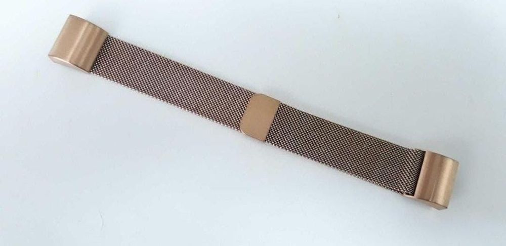 Curea magnetica ceas FitBit Charge 2  metalica rose gold
