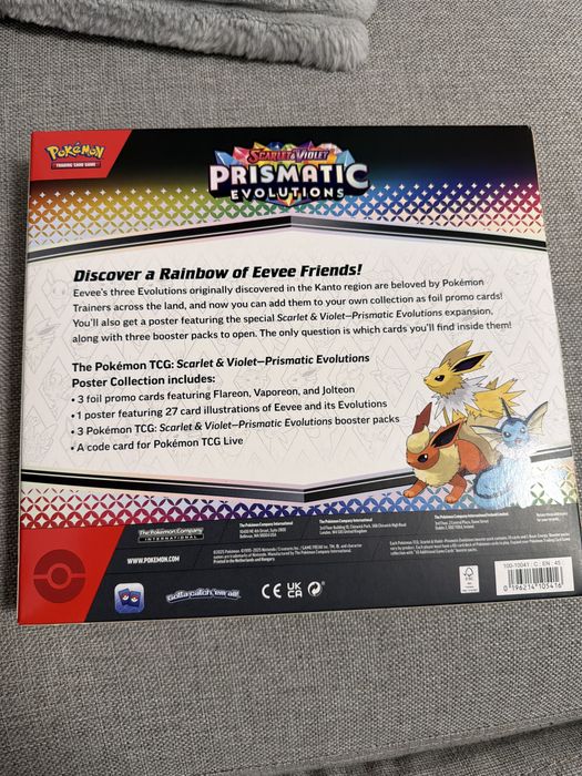 Pokemon TCG Prismatic Evolutions poster collection