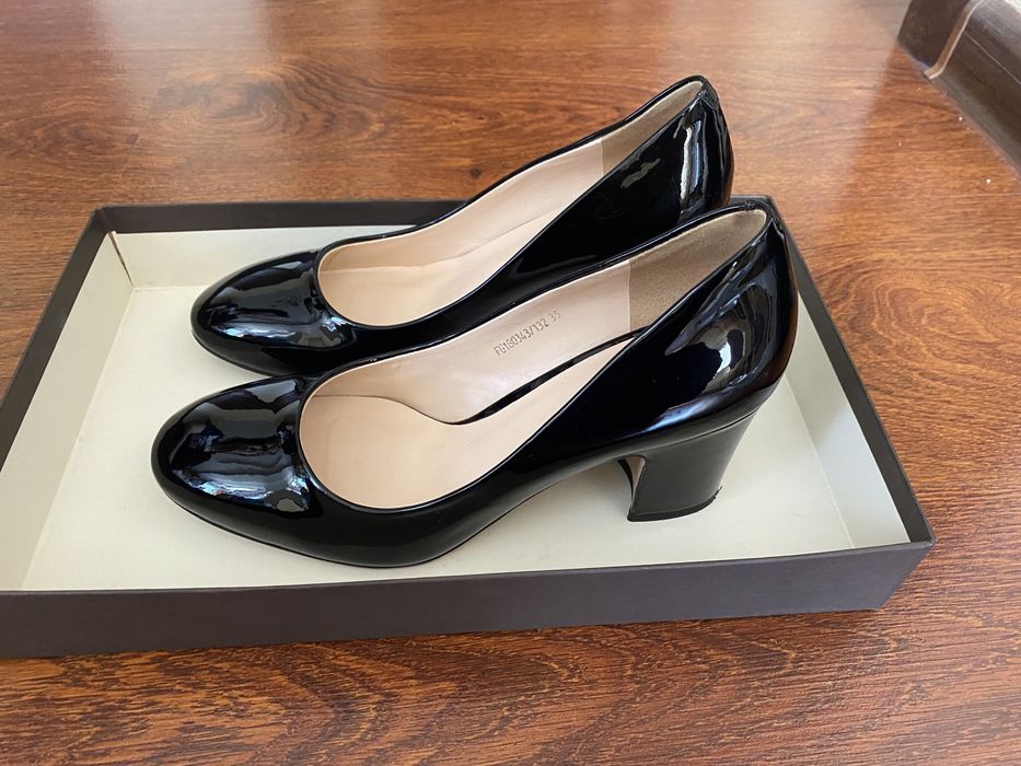 Туфли лакированные элегатные
