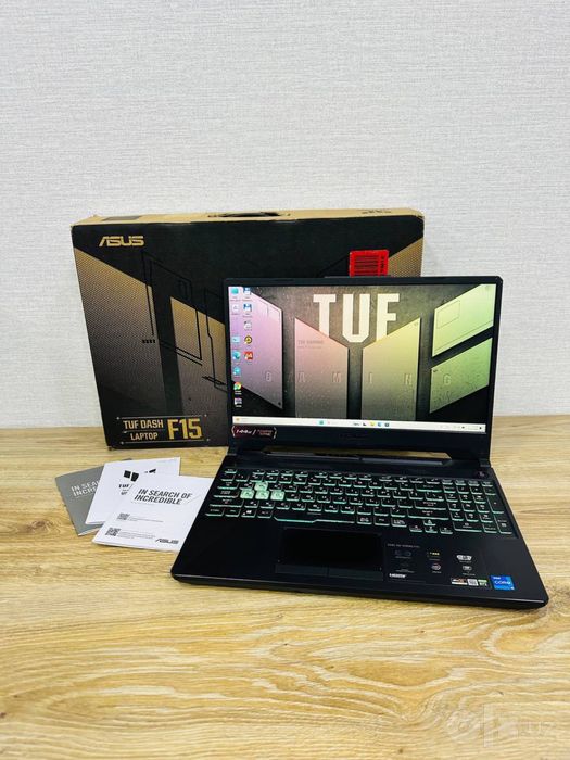 ASUS TUF F15 Core i5-11Gen+RTX3050 Топ Игровой ноут для Игр и IT