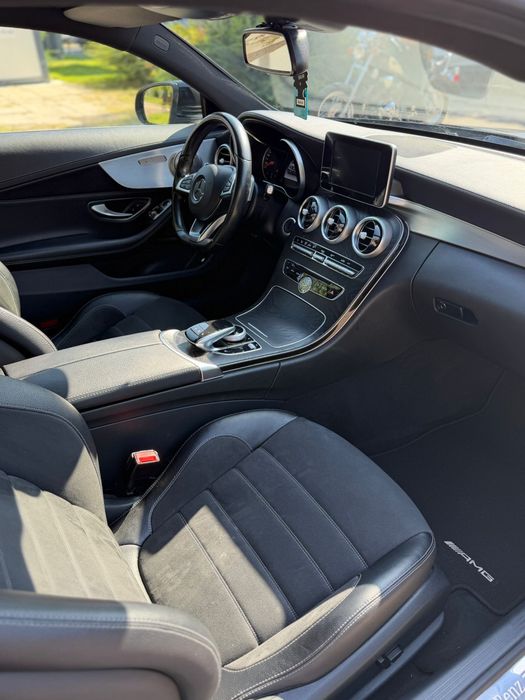 Mercedes-Benz C180 AMG Coupe | 1.6 Benzină 156 CP | Automat | Burmester | 80.000 km | 2 seturi jante
