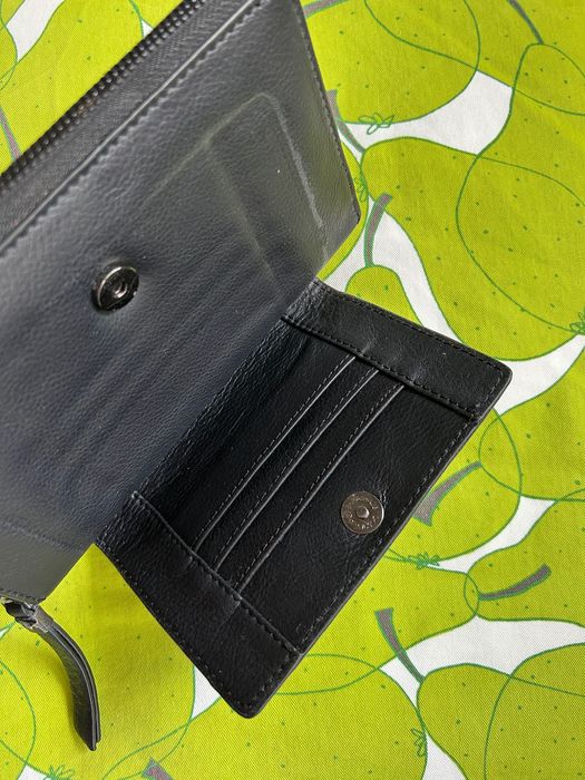 Черен широк правоъгълен портфейл Day Malene Birger