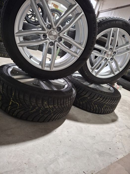 Jante pe 18” + Anvelope 215/55 R18 – Semperit