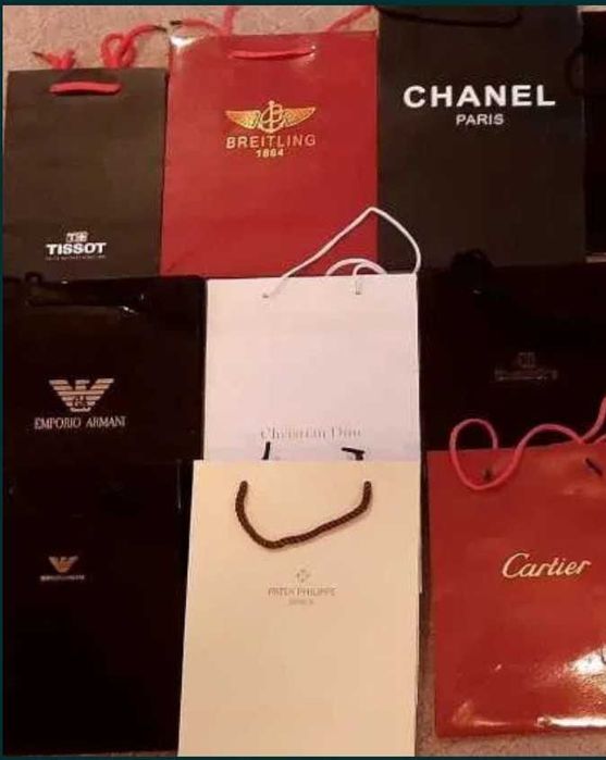 Pungi cadou diverse brand-uri, noi, nefolosite