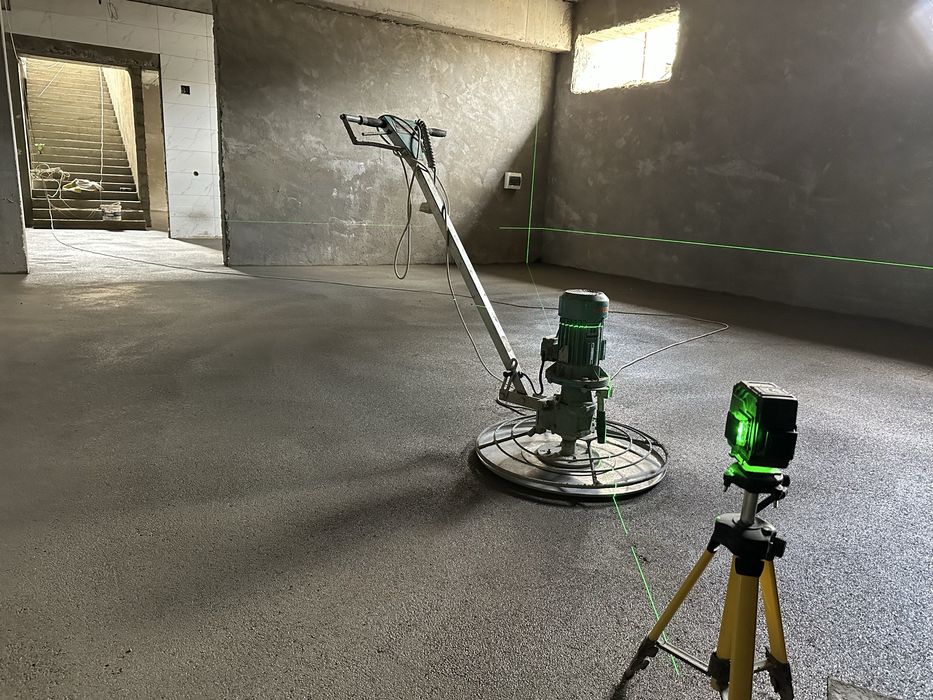 Стяжка полу сухая