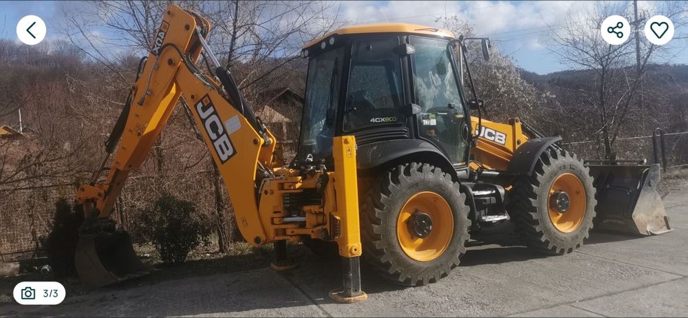 De vanzare Buldoexcavator JCB 4cx
