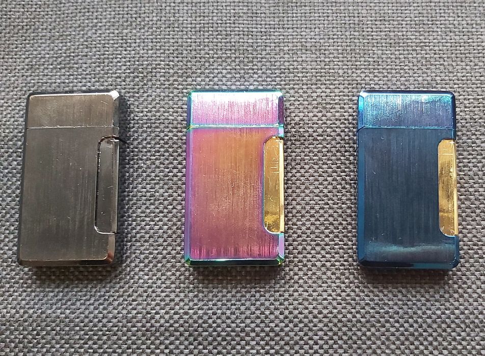 Луксозна газова запалка POLION в подаръчна кутия,три цвята