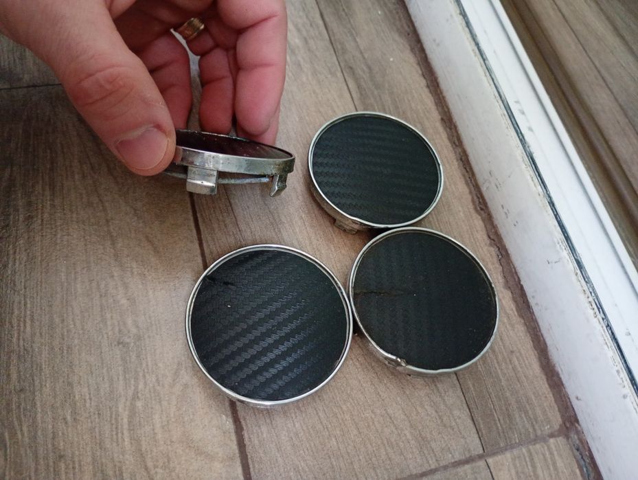 Capace jante negre plastic universale