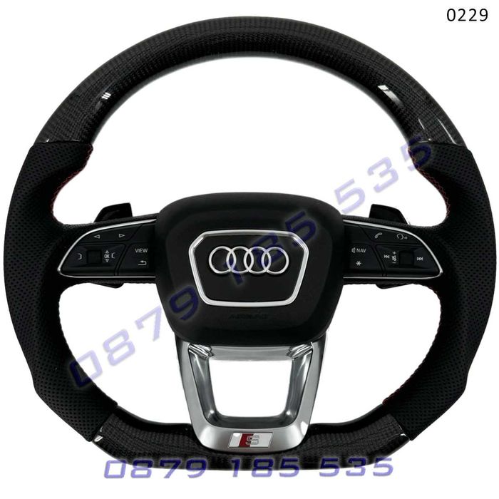 Карбон S line спорт волан Audi A1 A3 A5 A6 A7 A8 TT Q3 Q5 Q6 Q7 Q8