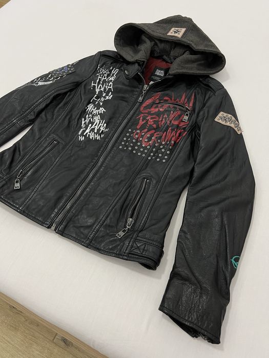 Geaca GIPSY 2.0 (L dama) Harley Quinn piele naturala colecție jacket