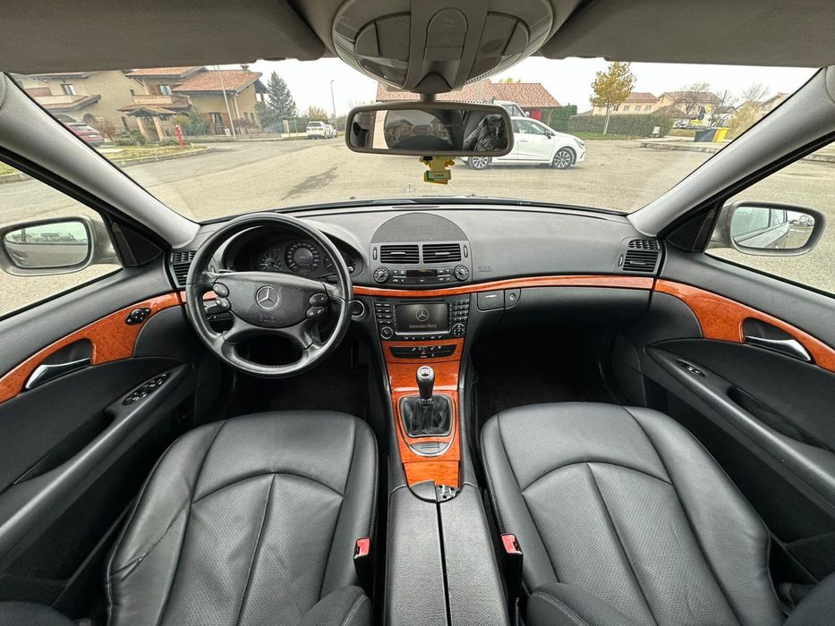 Mercedes E Class E220d Facelift an 2007* 2.2 CDi 170 CP Piele Berlina