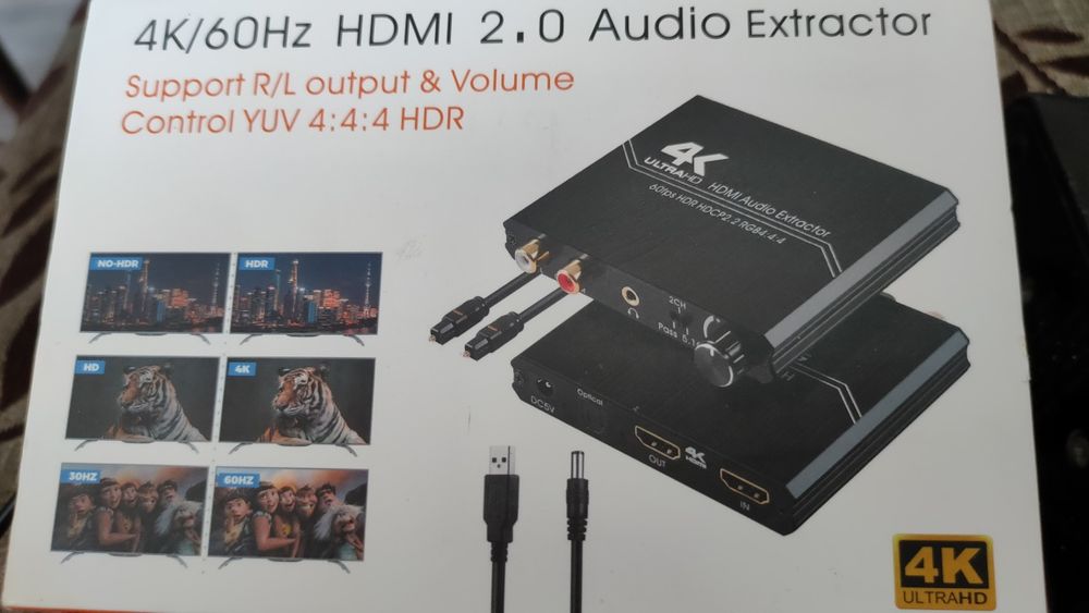 4K HDMI Audio extractor