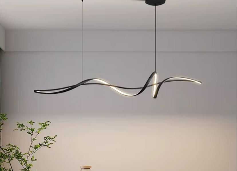 Lampa led aluminiu dining / living ( lustra led )