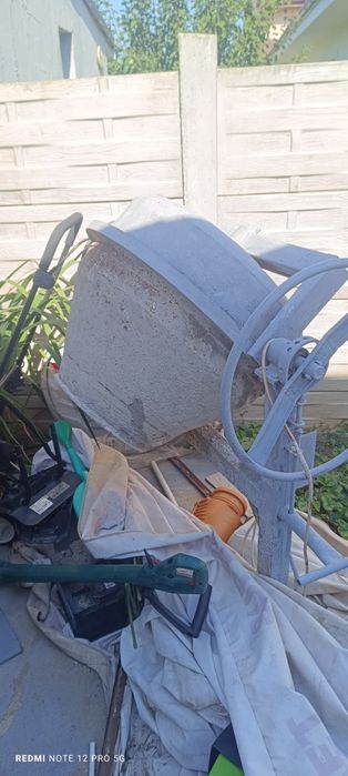 Betoniera cu reductor