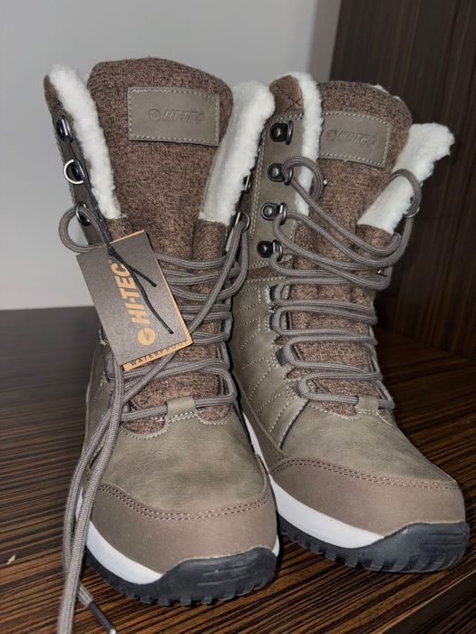 Cizme waterproof cu blana HI-TEC