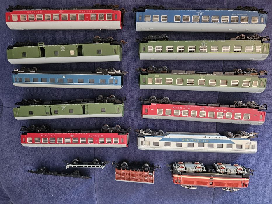 Lot trenulet electric scara TT BTTB locomotiva electrica