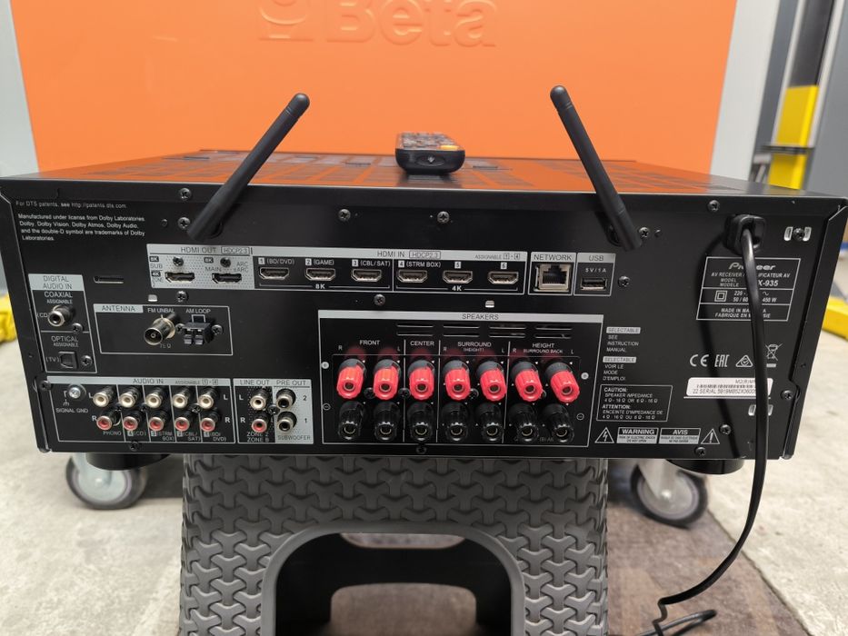 Pioneer vsx 935 7.2 Atmos 8k