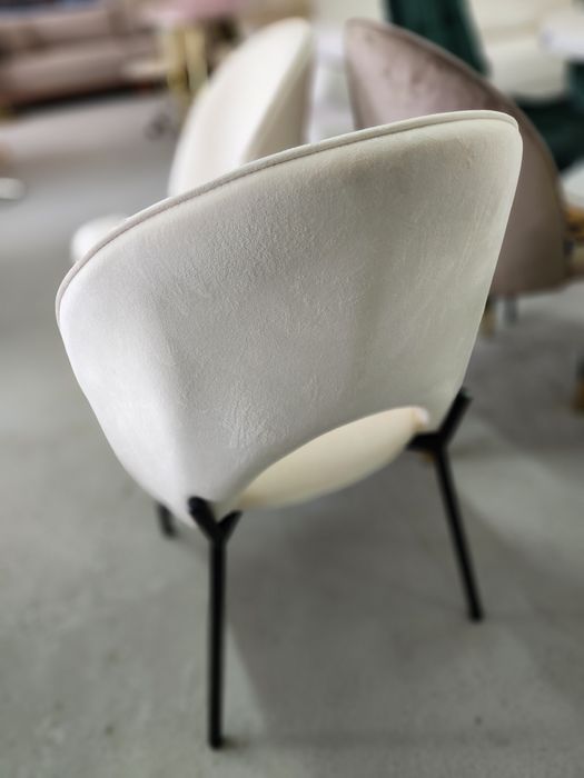 NOU Set 2 scaune "COVELO", catifea