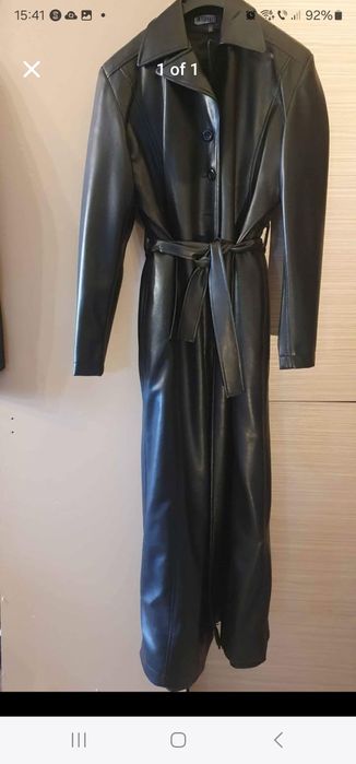 Geaca de piele, de dama marimea 40