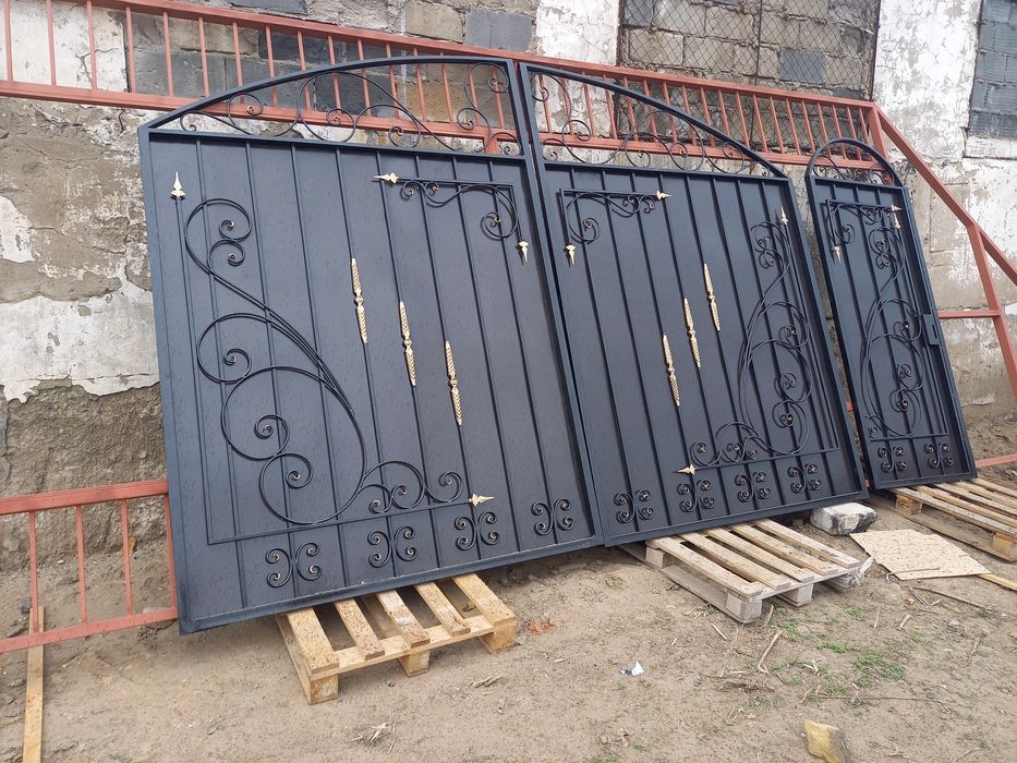 Ворота заборы под ключ